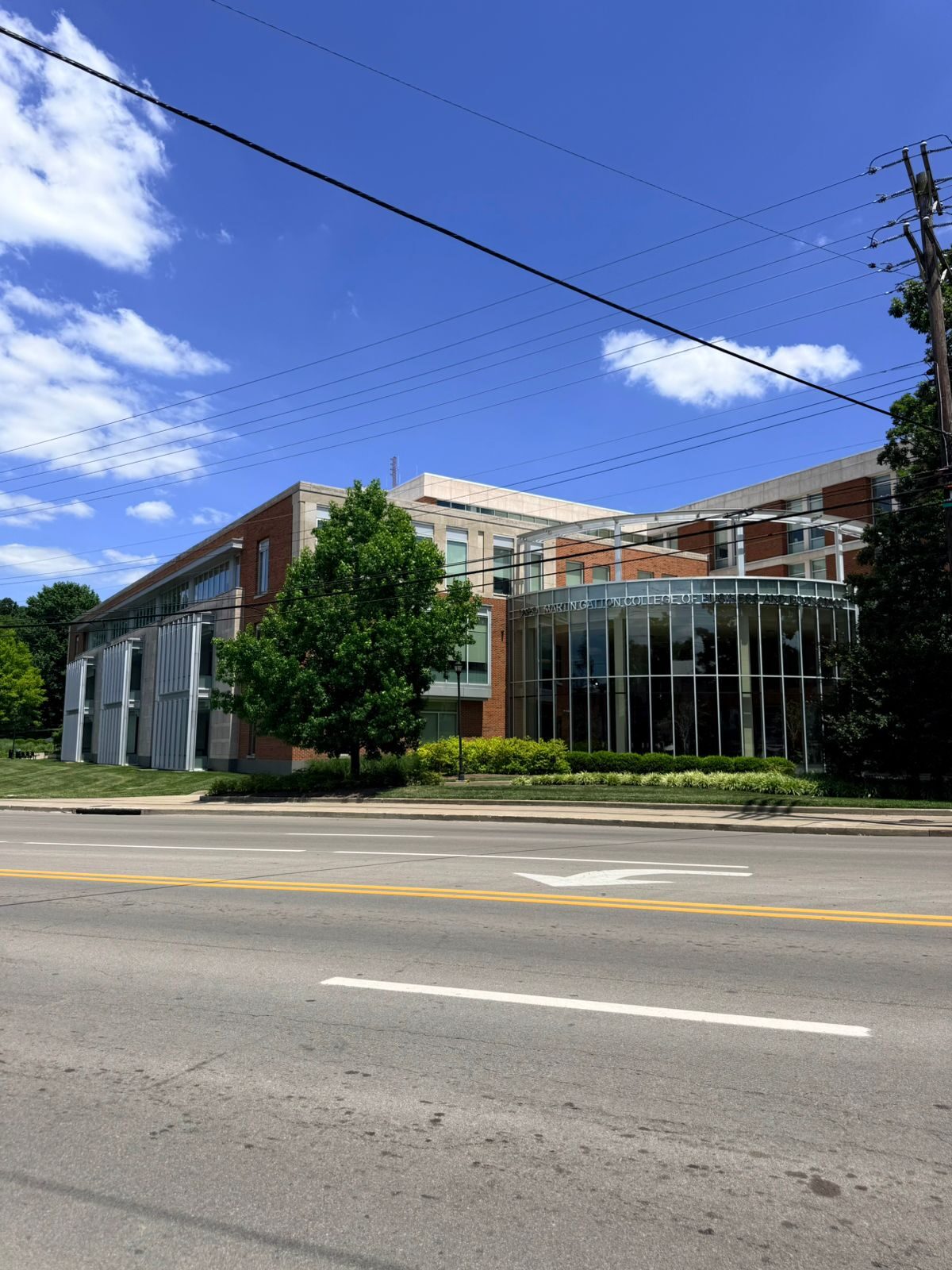 Prédio do Gatton College of Business and Economics